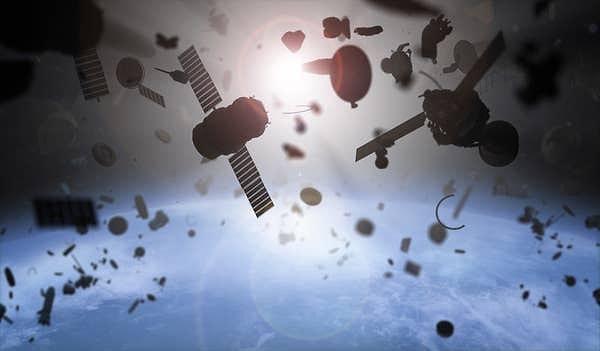 14. Kessler Etkisi, Dünya'nın alçak yörüngesinde gerçekleşecek tek bir yıkıcı olayın tüm uyduları küçük parçalara ayırarak gezegenin etrafını dev bir şarapnel bulutu halinde sarması olarak bilinen bir olgudur.