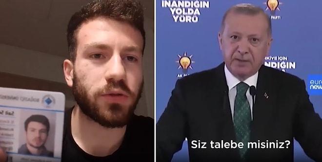 Boğaziçi Öğrencisi, Erdoğan'ın Sorularını Tek Tek Cevapladı: 'Siz Öğrenci misiniz, Terörist misiniz?'