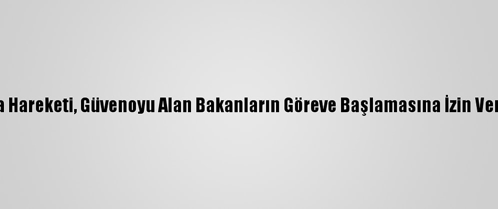 Tunus'ta Nahda Hareketi, Güvenoyu Alan Bakanların Göreve Başlamasına İzin Verilmesini İstedi