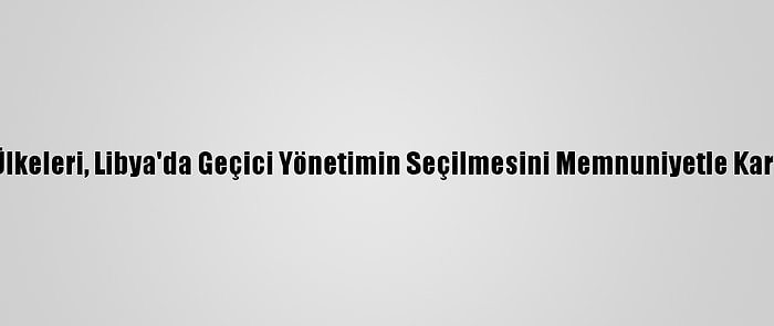 Arap Ülkeleri, Libya'da Geçici Yönetimin Seçilmesini Memnuniyetle Karşıladı