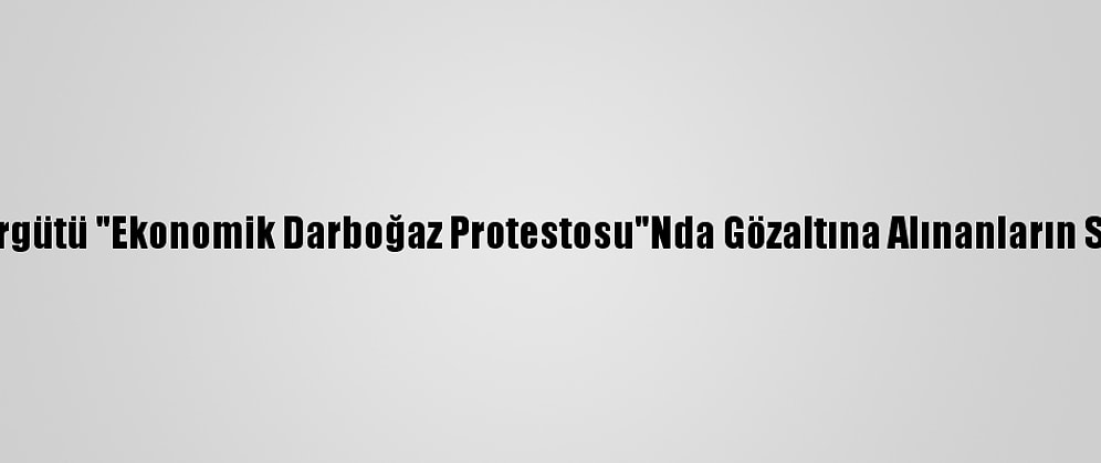 Faslı İnsan Hakları Örgütü "Ekonomik Darboğaz Protestosu"Nda Gözaltına Alınanların Salıverilmesini İstedi