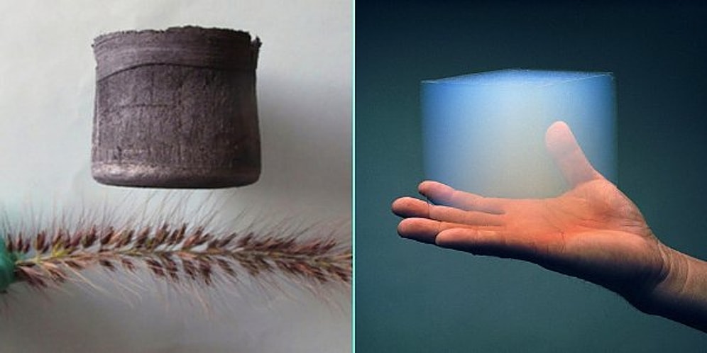 En Hafif Katı Madde Olarak Guinness Rekorlar Kitabı'na Girmeyi Başaran Aerojel'i Duymuş muydunuz?