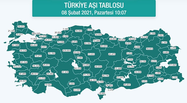 "Güneydoğu ve Doğu Anadolu’da aşağı yukarı neredeyse hiç aşı yapılmıyor gibi görünüyor"