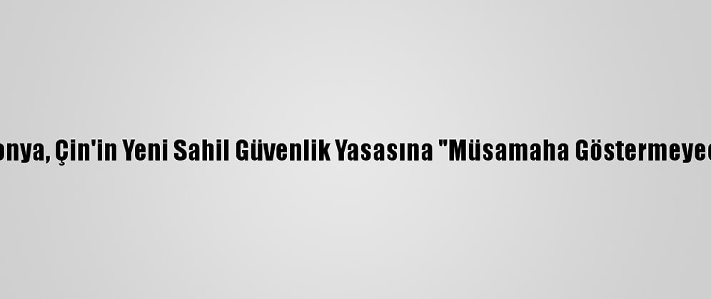 Japonya, Çin'in Yeni Sahil Güvenlik Yasasına "Müsamaha Göstermeyecek"