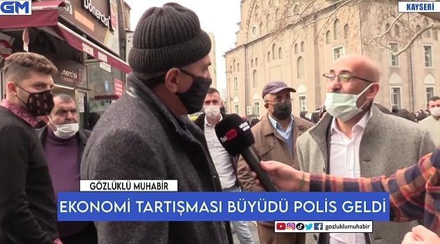 Bir vatandaş ekonomiyi överken diğeri ise çöpten ekmek toplayan insanları örnek verdi.