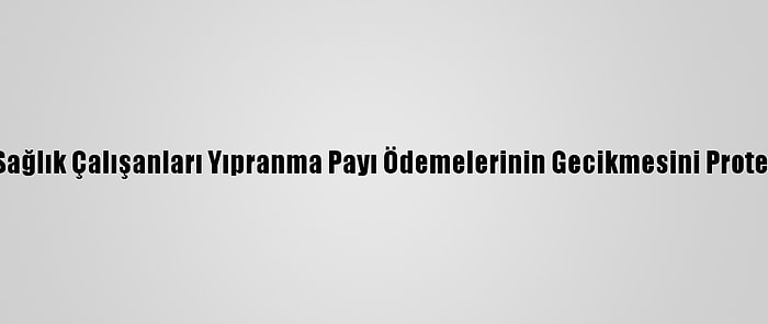 Fas'ta Sağlık Çalışanları Yıpranma Payı Ödemelerinin Gecikmesini Protesto Etti