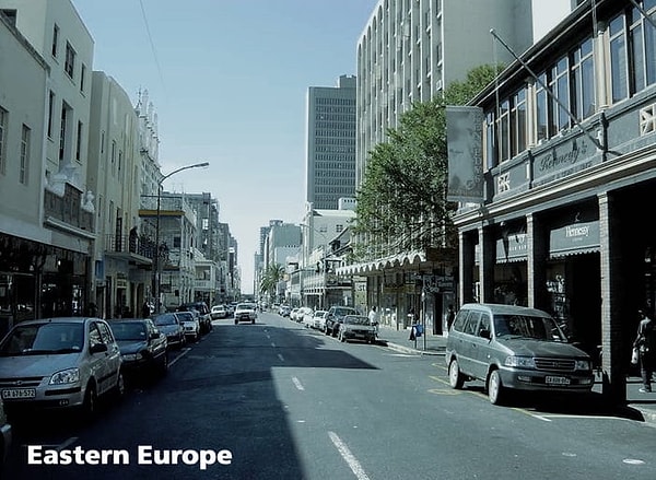 Западная и восточная Европа