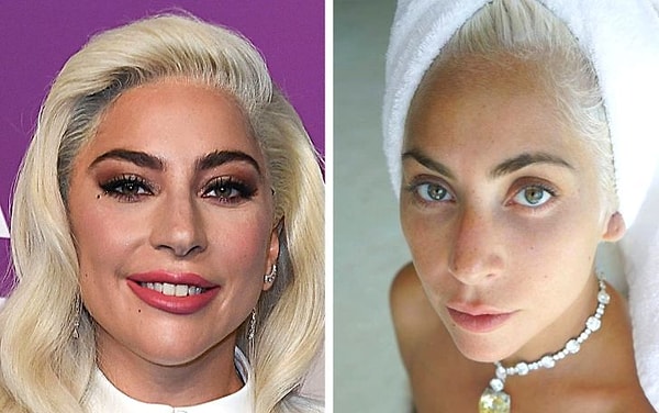 14. Все больше привыкли видеть Леди Гагу при полном параде, 34 года