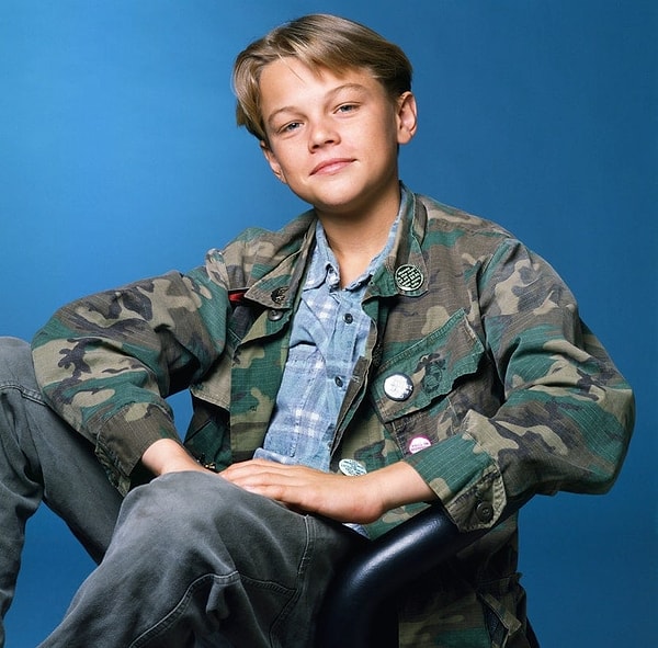 1. Леонардо Ди Каприо в 1990 году