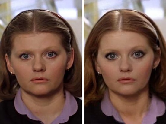 Как выглядели бы героини советских фильмов, если бы были приближены к современным стандартам красоты