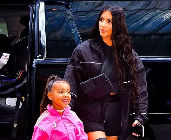 5. Kim Kardashian'ın kızı North West'in resim yeteneği görenleri hayrete düşürdü!