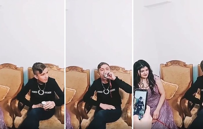 Henüz Yaşları Çok Küçük Olan Çocukların Tepki Çeken Kız İsteme Merasimi Görüntüleri