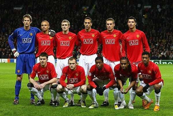 12. 2007 - 2008 Manchester United