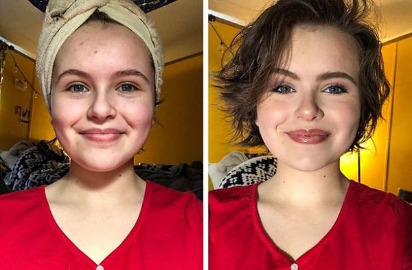 17. "Мой наивный девчачий лук".