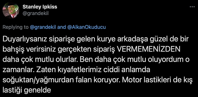 Ve ekliyor.