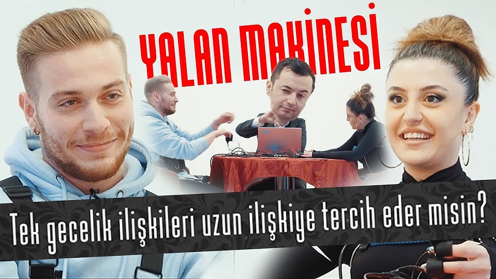YALAN MAKİNESİYLE İLK BULUŞMA! “Yedekte tuttuğun flörtün var mı?” W/ İbrahim Berk!