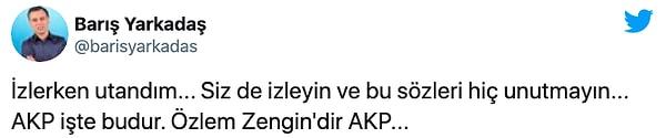 AKP'li Zengin'in sözlerine sosyal medyadan tepkiler 👇