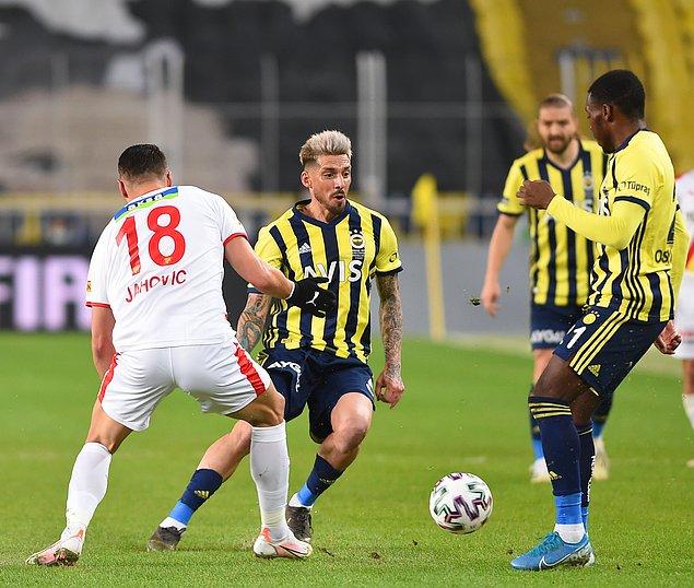 Süper Lig'in 26. haftasında Fenerbahçe, Göztepe'yi konuk etti.