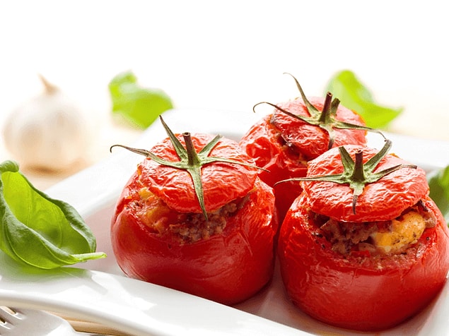 11. Kinoalı Domates Dolması