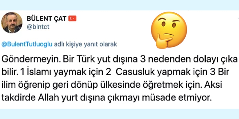 "Allah Yurt Dışına Çıkmaya Müsaade Etmiyor" Diyen Adam Beyinleri Yaktı