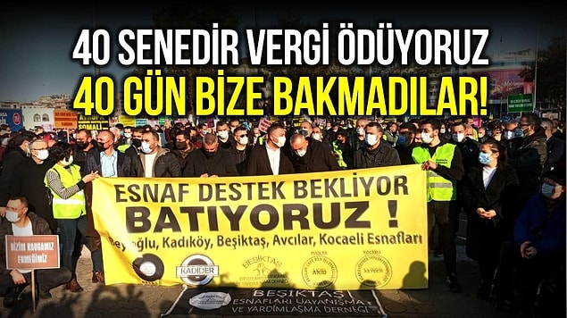 Geçtiğimiz aylarda başlayan ve Sadece Türkiye'ye özgü kısıtlamaların vaka sayısını düşürdüğü şüpheli ama devletten destek göremeyen esnafın, çalışanların ve psikolojisi bozulan vatandaşın sayısının günbegün arttığı çok açık.