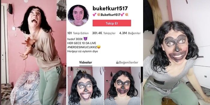 Kendisini Kurt Zanneden TikTok Kullanıcısının 'Küçük Kız' Diyerek Çektiği İlginç Videolar Olay Yarattı