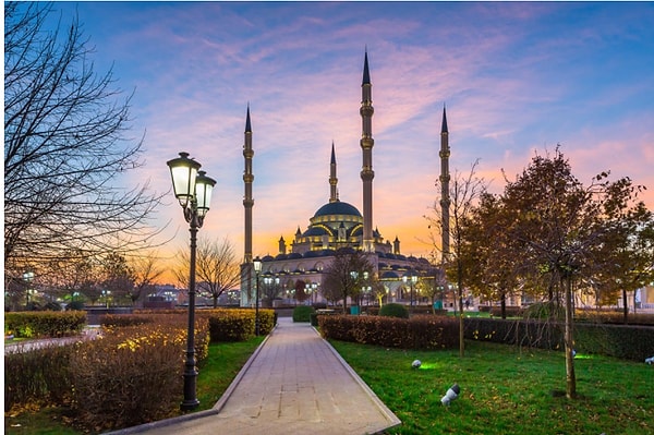 4. Грозный, столица Чечни.