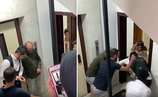 Gerdeğe Girecek Damadı Evin Kapısının Önünde, Gelinin Gözleri Önünde Bir Güzel Döven Arkadaşları