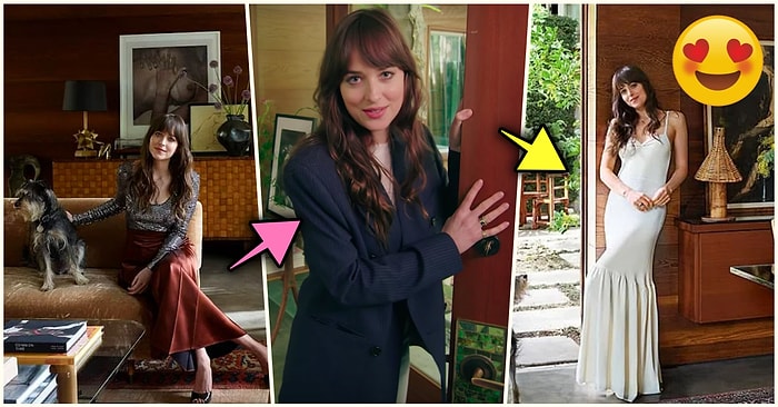 Grinin Elli Tonu Serisinin Ünlü Yıldızı Dakota Johnson’ın Hollywood'daki Efsanevi Evini İnceledik!