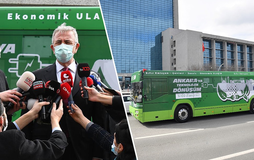 Ankara Büyükşehir Belediyesi, Hurdaya Ayrılmış Dizel Otobüsleri %100 Elektrikli Olarak Geri Döndürüyor