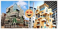10 причудливых творений архитекторов, которые бросили вызов обыденности