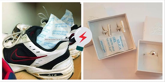 Что делать с этими пакетиками с силикагелем? Топ-10 лайфхаков от Интернет-пользователей