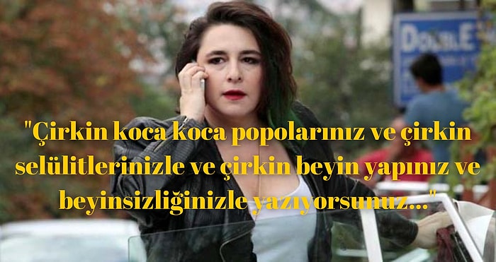 Esra Dermancıoğlu'ndan Kendisine 'Katır, Ayı, Öküz' Diyenlere 'Yazdıklarınızı Koca Popolarınızla Yazıyorsunuz'