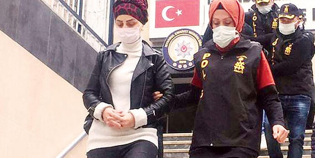 8 kişi gözaltına alındı.