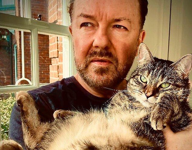 3. Ricky Gervais, yaptığı çalışmalarla ödül almış bir hayvan hakları savunucusu.