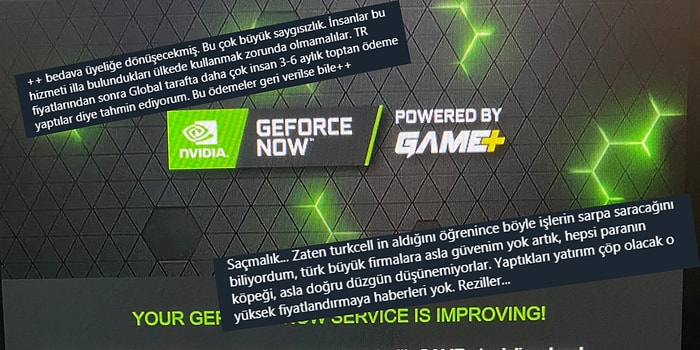 Geforce Now Global Hesaplarına, Türkiye'den Erişilemeyecek! Sosyal Medyada Tepkiler Çoğalıyor!