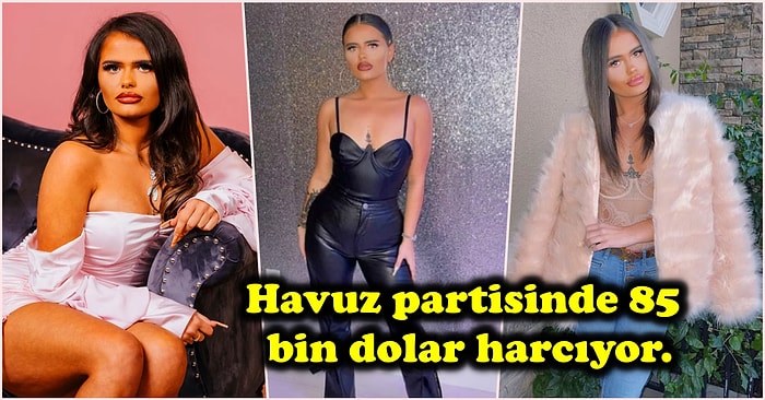 Günlük 85 Bin Dolar Harcayan Saffron Drewitt-Barlow Banka Hesabı Açıklamasıyla Beyinleri Yaktı!