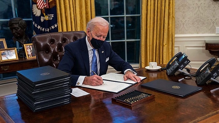 Biden, 1.9 Trilyon Dolarlık Kovid-19 Ekonomik Destek Paketini İmzaladı