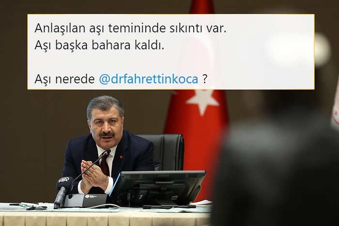 Bakan Koca Önceki Sözünü Unuttu, Aşılama Hedefi ve Umutlar Sonbahara Kaldı...