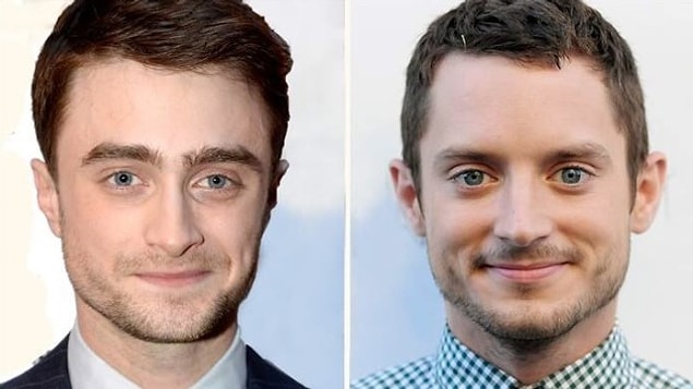 15. Son olarak yıllardır tartışması bitmeyen benzerlik. Bu iki efsaneden hangisi Harry Potter'ı canlandıran Daniel Radcliffe?