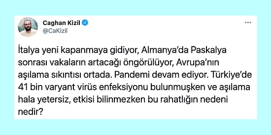 Bir Bilim İnsanının Normalleşme Sürecindeki Rahatlığın Nedenini Sorgulaması Tartışmalara Neden Oldu