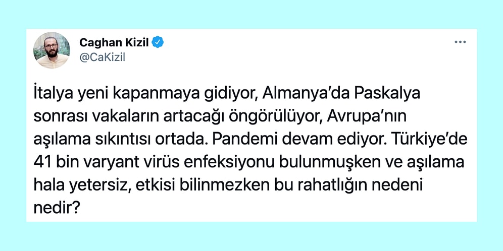 Bir Bilim İnsanının Normalleşme Sürecindeki Rahatlığın Nedenini Sorgulaması Tartışmalara Neden Oldu