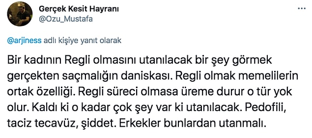 Elbette bu paylaşıma destek verenler de oldu.