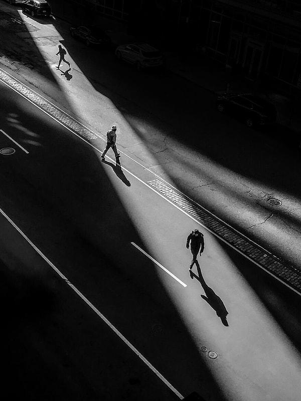 12. Sokak Fotoğrafçılığı Kategorisi Birinciliği: "Boston, Stuart Caddesi" fotoğrafıyla Jeff Larason