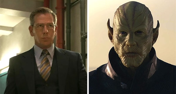 9. Бен Мендельсон как Келлер и Талос в "Капитане Америка"