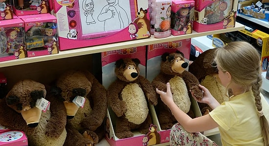 "Маша и Медведь" вошел в тройку самых популярных брендов детских развлечений в Европе и Африке