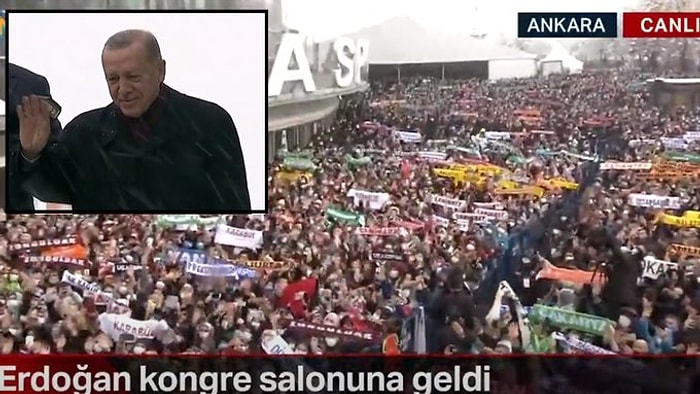 Erdoğan Partililere Seslendi: 'Kar Yağışının Tüm Mikropları Temizlediği Bu Anlamlı Buluşmada...'