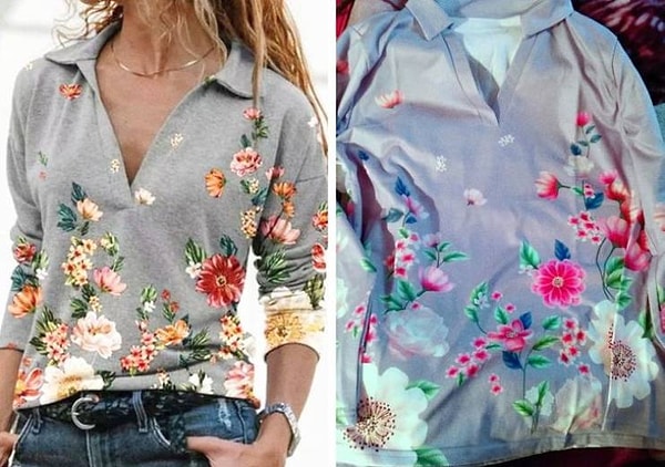 10. "100% хлопок и цветочный принт, который обернулся 100% полиэстером и каким-то детским рисунком".