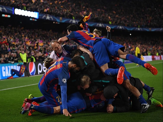 8 Mart 2017 / Barcelona - PSG: 6-1