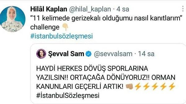 En son İstanbul Sözleşmesinin kaldırılmasına tepki gösteren Şevval Sam'a "gerizekalı" dediği tweetini kaldırması sonucu gündem olmuştu hatırlarsanız.